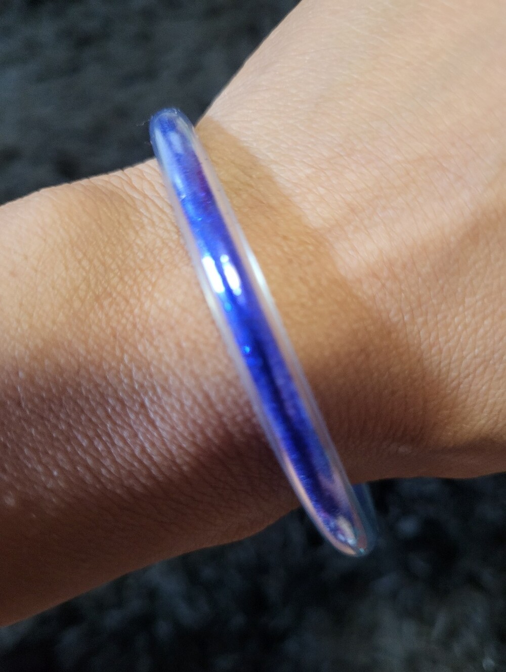 Glitter Bubble Tube Bracelet (Choose 1) - Picture 5 of 11